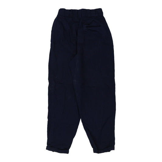 Vintage navy Marsh Landing Trousers - womens 26" waist