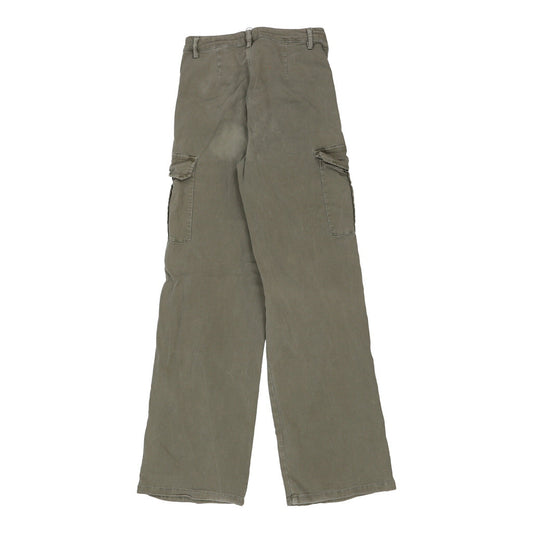 Vintage khaki Unbranded Cargo Trousers - womens 26" waist