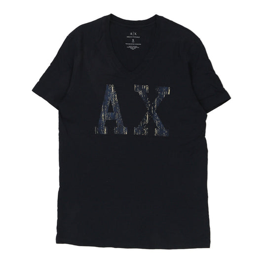 Vintage navy Armani Exchange T-Shirt - mens small