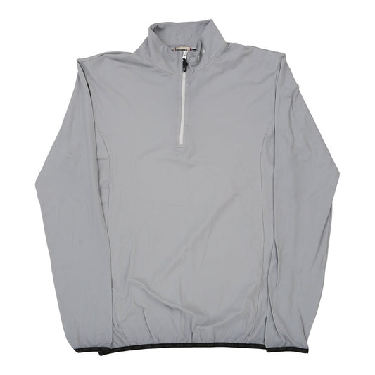 Vintage grey Golf Colmar 1/4 Zip - womens x-large