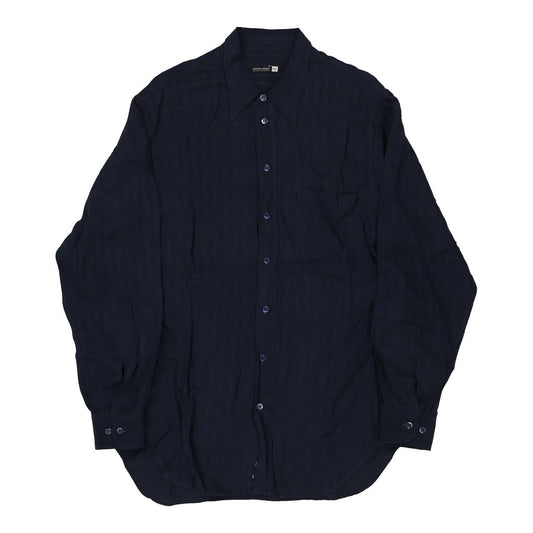 Vintage navy Giorgio Armani Shirt - mens large