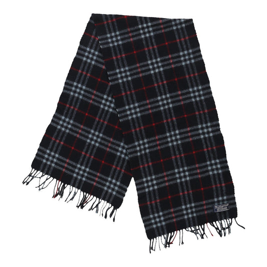 Vintage navy Burberry Scarf - mens no size