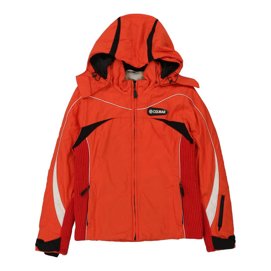 Vintage Colmar Ski Jacket - Medium Orange Polyester