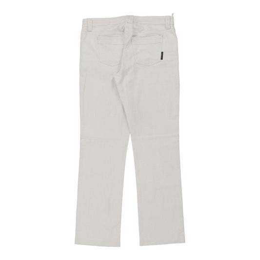 Vintage Armani Jeans - 31W UK 14 White Cotton Blend