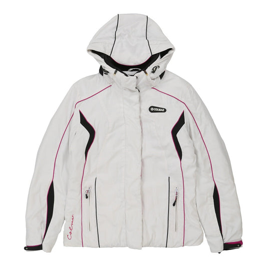 Vintage Colmar Ski Jacket - Small White Polyester