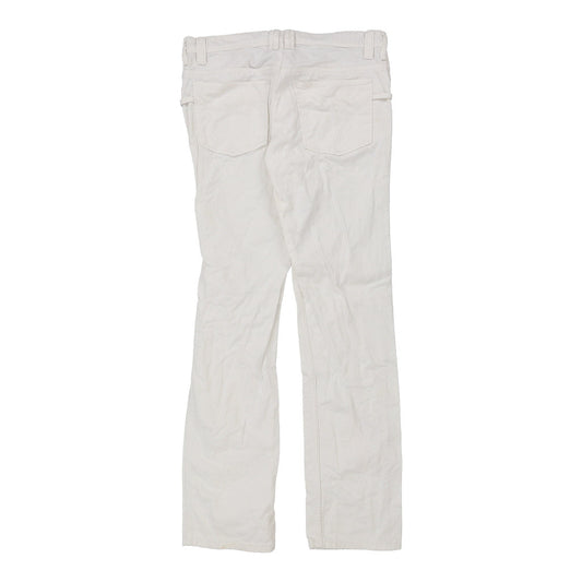 Vintage Dolce & Gabbana Trousers - 36W 36L White Cotton