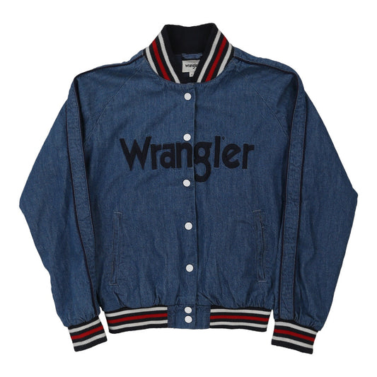 Vintage Wrangler Denim Jacket - Small Blue Cotton
