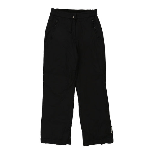 Vintage Colmar Ski Trousers - 31W UK 14 Black Nylon