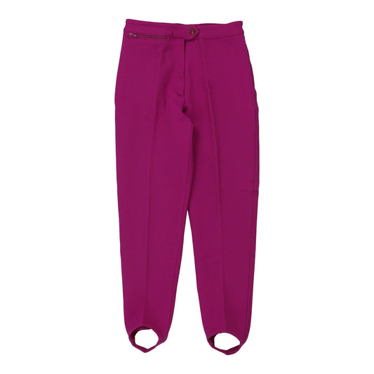 Vintage Unbranded Tracksuit - 29W UK 12 Pink Nylon Blend