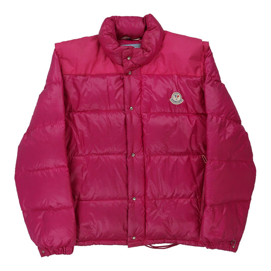 Vintage Grenoble Moncler Oversized Puffer - Small Pink Down