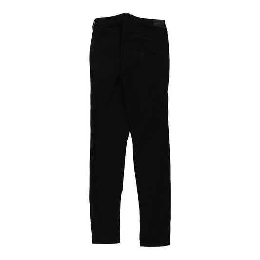 Vintage black Burberry Brit Trousers - womens 32" waist