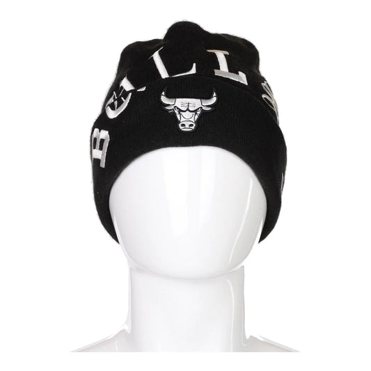 Vintage black Chicago Bulls New Era Beanie - mens no size