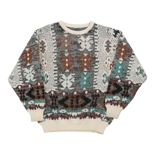 Vintage Unbranded Jumper - Large Multicoloured Acrylic