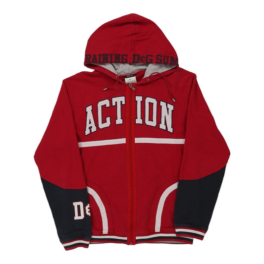 Vintage Dolce & Gabbana Hoodie - XL Red Cotton