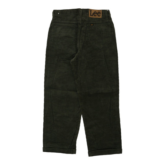 Vintage green Lee Cord Trousers - womens 28" waist