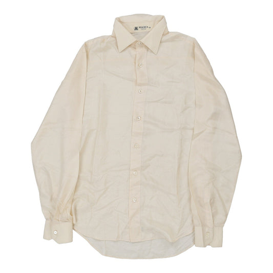 Vintage Magica Shirt - Medium Cream Silk
