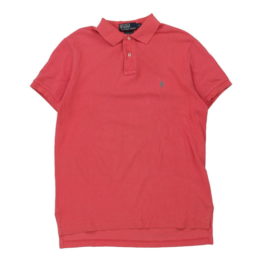 Vintage Ralph Lauren Polo Shirt - Medium Pink Cotton