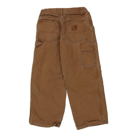 Vintage brown Age 8 Carhartt Carpenter Trousers - boys small