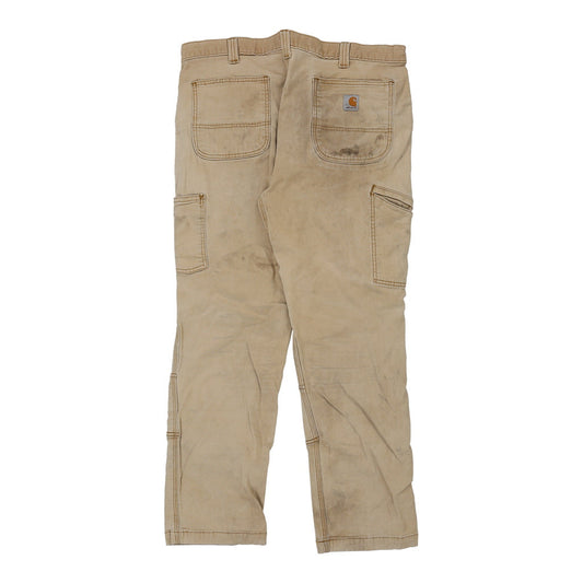 Vintage beige Carhartt Carpenter Trousers - womens 38" waist