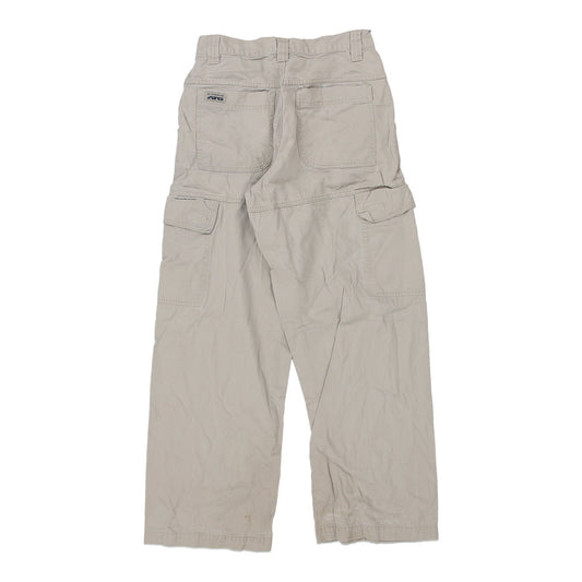 Vintage cream Age 14 All Training Gear Cargo Trousers - boys 25" waist