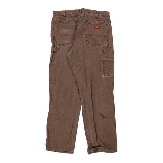 Vintage brown Dickies Carpenter Trousers - mens 36" waist