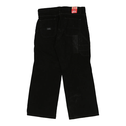 Vintage black Wrangler Carpenter Jeans - mens 30" waist