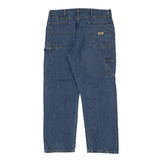 Vintage blue Wrangler Carpenter Jeans - mens 38" waist