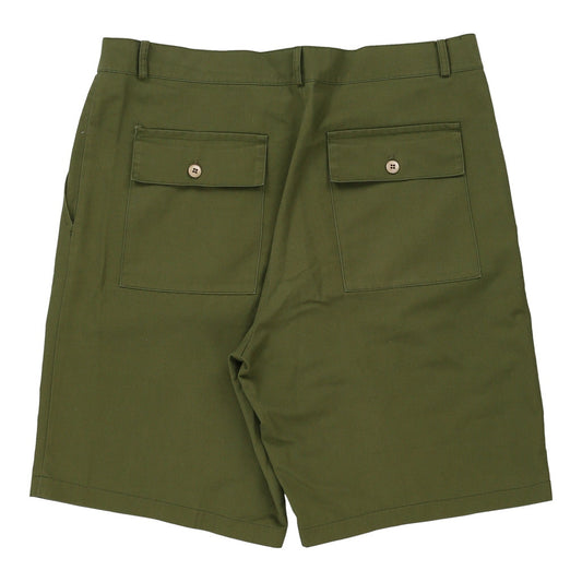 Vintage Miami Shorts - 36W 10L Khaki Cotton