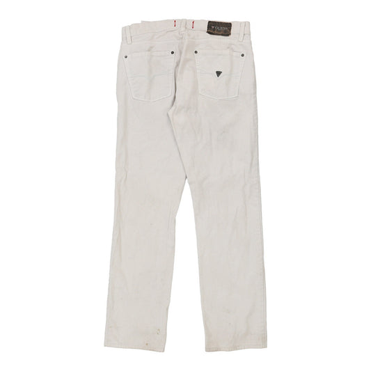 Vintage Guess Jeans - 32W UK 12 White Cotton