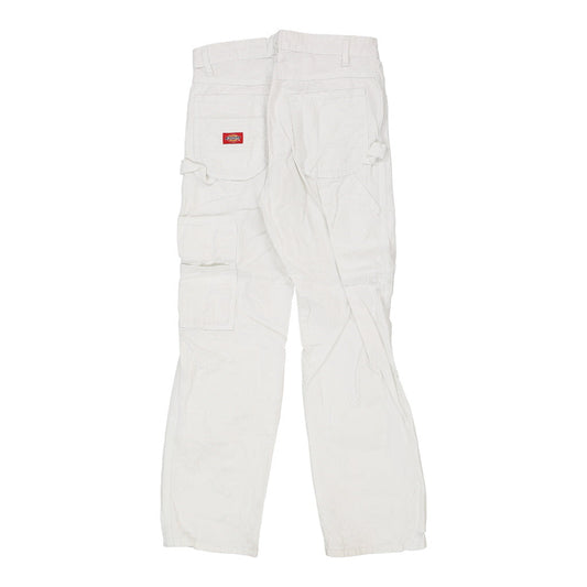 Vintage white Dickies Carpenter Trousers - mens 30" waist