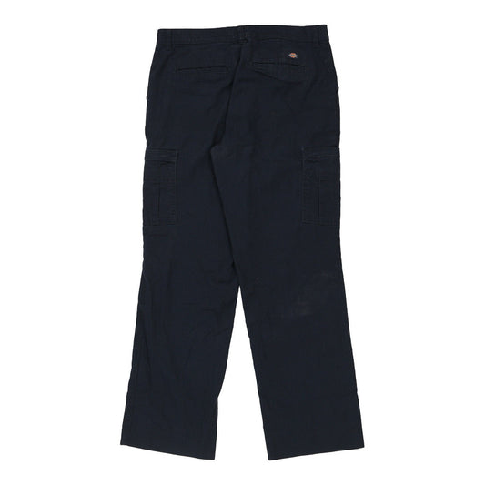 Vintage navy Dickies Cargo Trousers - womens 34" waist