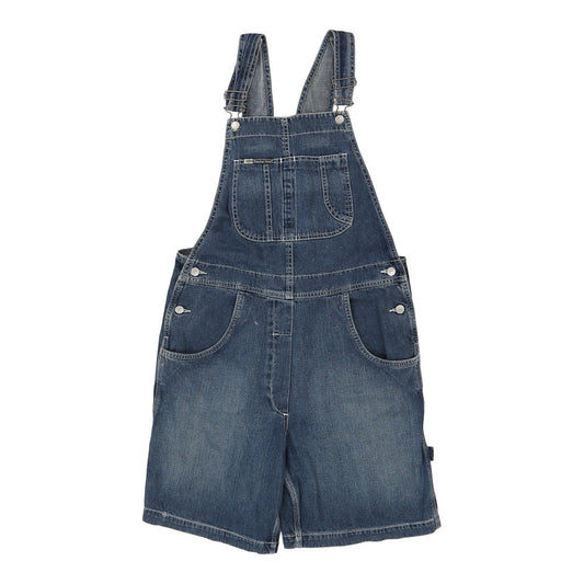 Vintage blue Pacific Trail Short Dungarees - mens 34" waist