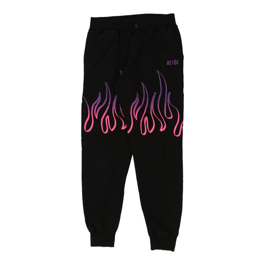 Vintage black Ac/Dc Joggers - womens medium