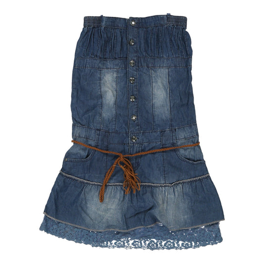 Vintage blue Miss Bon Bon Denim Dress - womens small