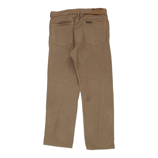 Vintage brown Carrera Trousers - mens 36" waist
