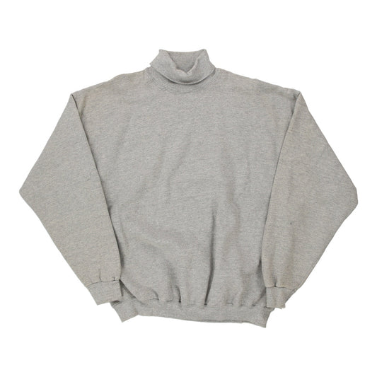 Vintage grey Made in USA Blank Tultex Sweatshirt - mens x-large