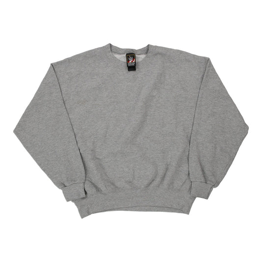 Vintage grey Blank Usa Olympics Sweatshirt - mens x-large