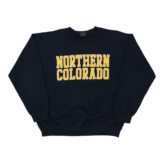 Vintage navy Northern Colorado Mv Sport Sweatshirt - mens large