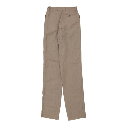 Vintage beige Unbranded Trousers - womens 26" waist