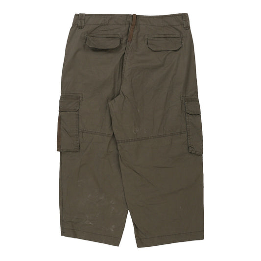 Vintage khaki Oviesse Cargo Shorts - womens x-large
