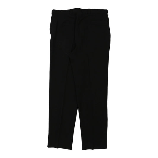 Vintage black Unbranded Trousers - womens 38" waist