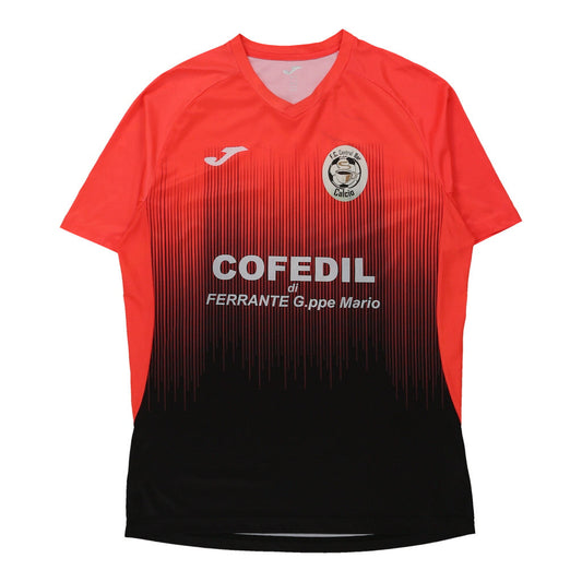 Vintage red Unbranded Football Shirt - mens large