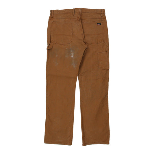 Vintage brown Dickies Carpenter Trousers - mens 37" waist