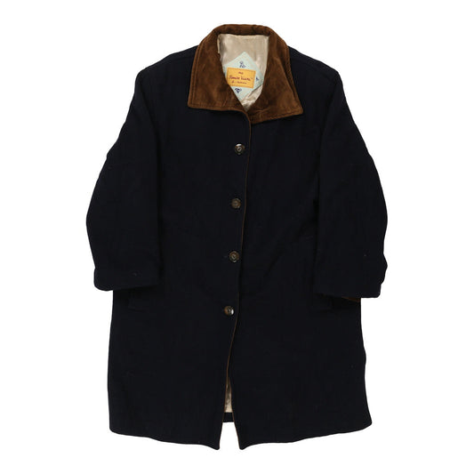 Vintage Premier Vision Coat - Large Navy Wool