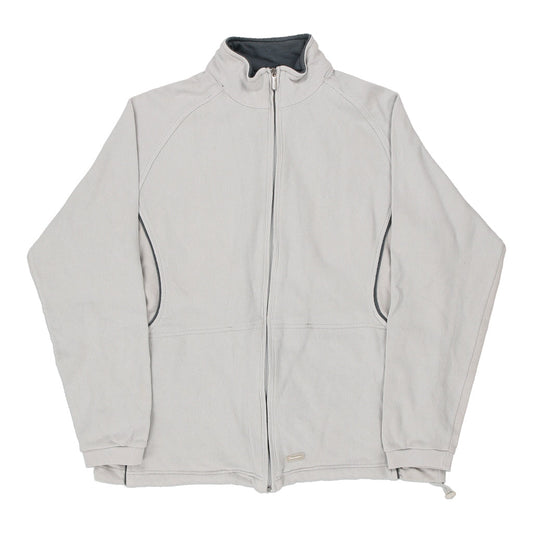 Vintage grey Champion Track Jacket - mens large