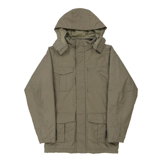 Vintage khaki Columbia Jacket - mens small