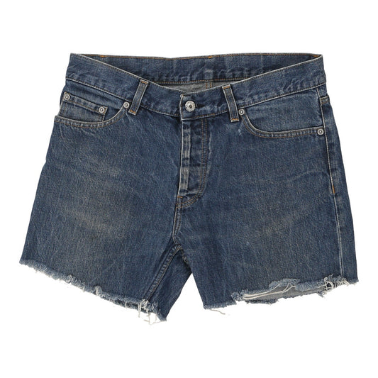 Vintage blue Helmut Lang Denim Shorts - womens 34" waist