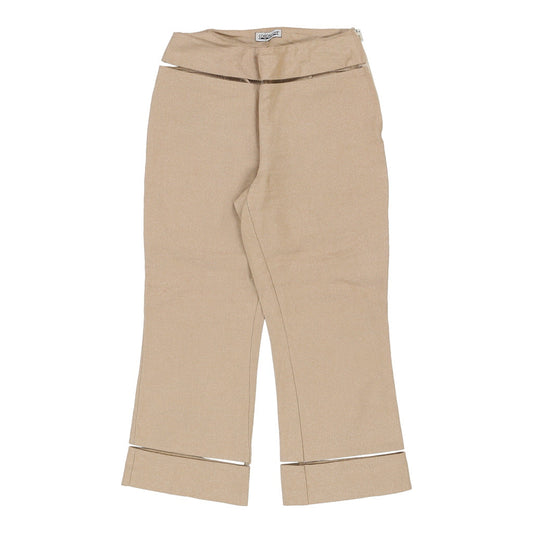 Vintage beige Coconuda Trousers - womens x-small