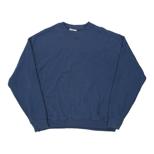 Vintage blue Made in USA Lee Sweatshirt - mens x-large