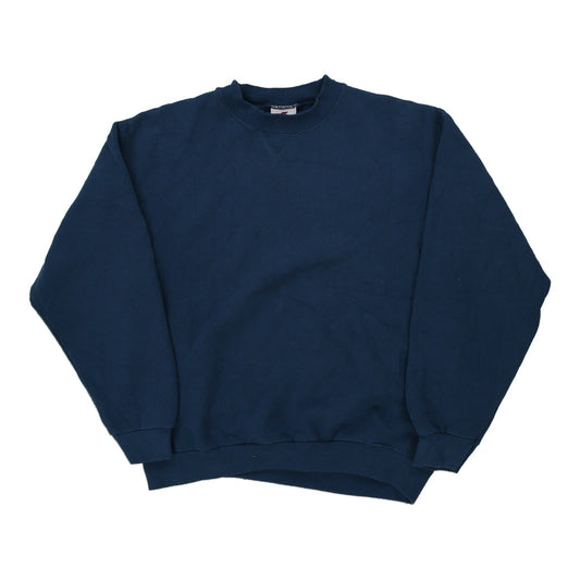 Vintage blue Made in USA Blank Pro Spirit Sweatshirt - mens medium